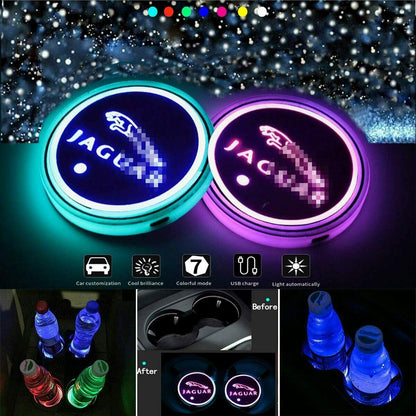 Car Cup Holders Led Lights (7 COLOURS) 1 PC