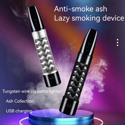 Car Ashtray with Cigarette Holder and Electric Lighter