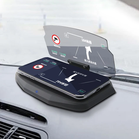 Car Wireless Charger with Mirror Reflection