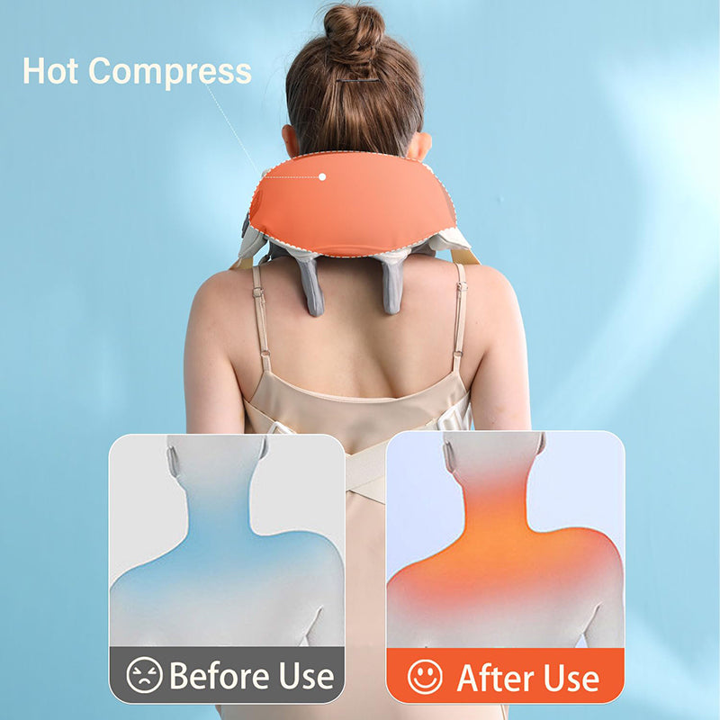 Car/Home Wireless Neck Massager with Heating