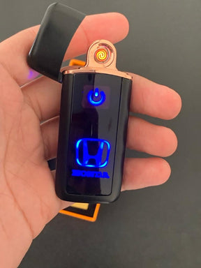 Electric Lighter with Led Brand Logo