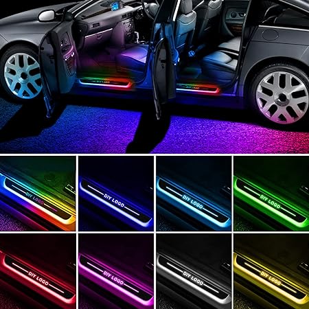 Car Led Door Sills Pro SET OF 2 (WIRELESS)