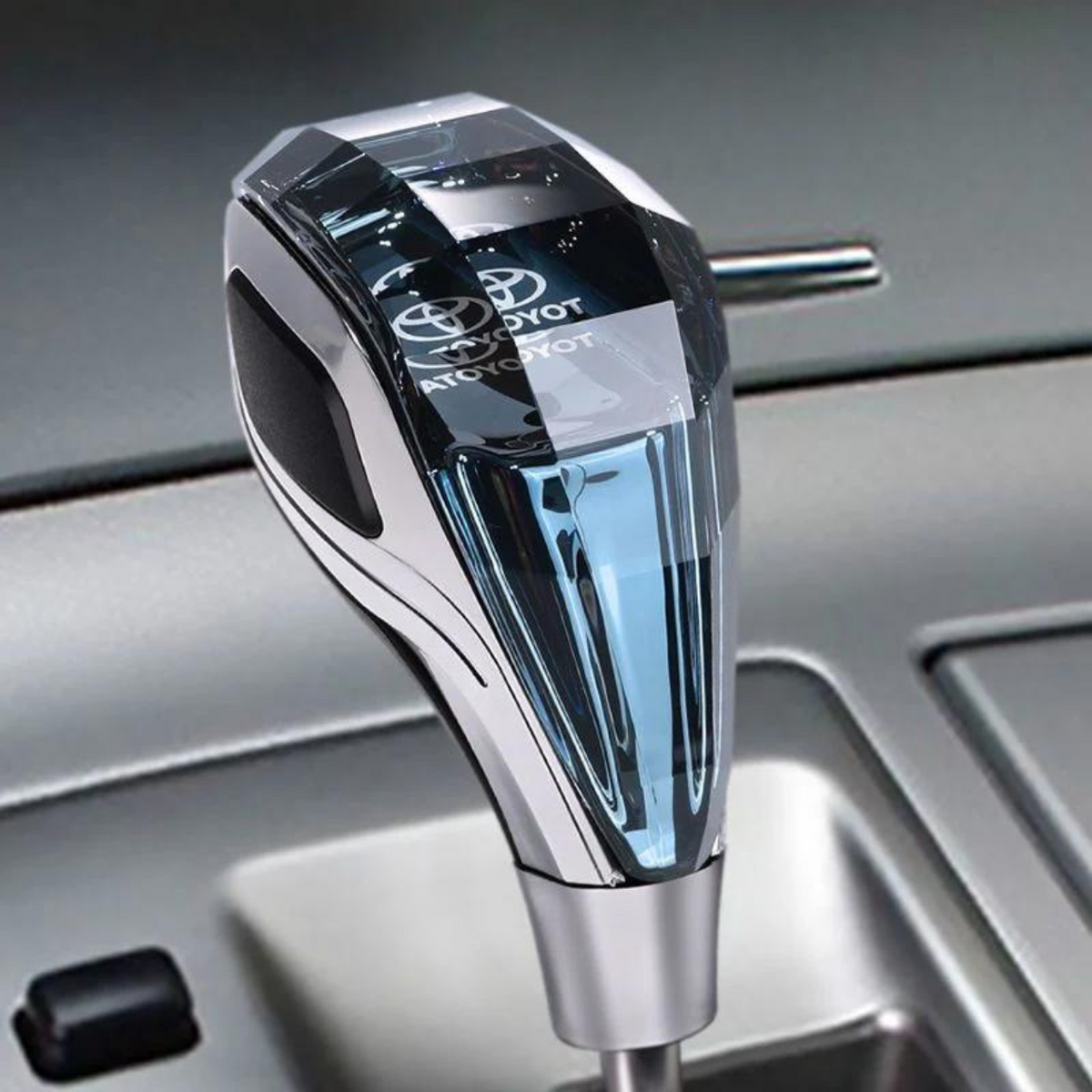 Crystal Gear Shift Knob With RGB light