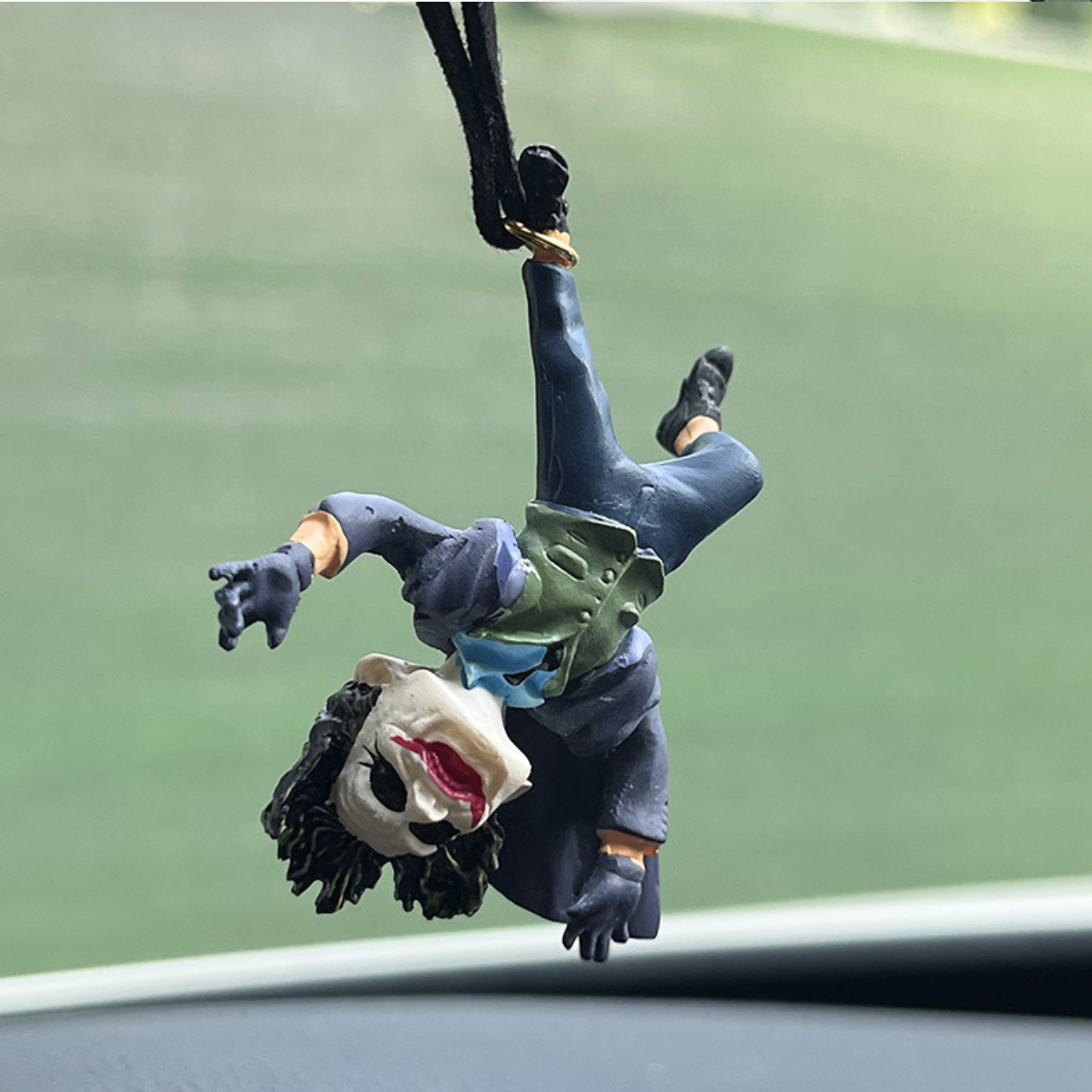 Joker Car Rearview Mirror Pendant - Unique Interior Decoration