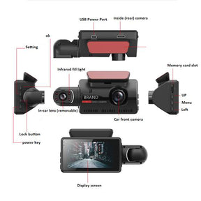 Car Dashcam(DUAL LENS)